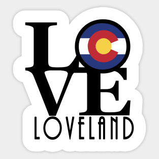 LOVE Loveland Sticker